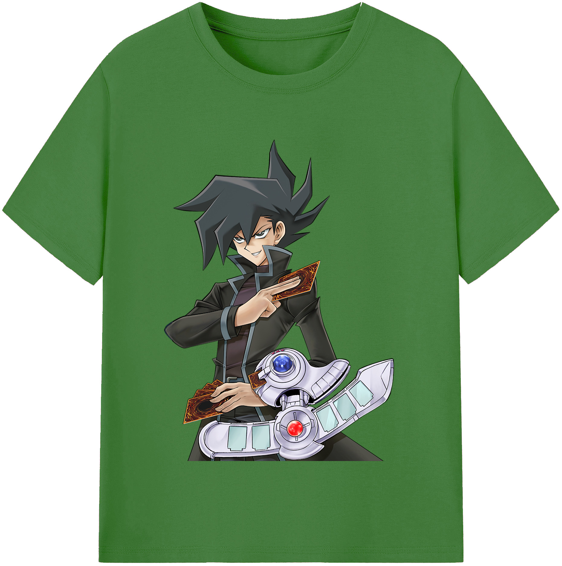 （画像用） 遊☆戯☆王 Yu-Gi-Oh! レディースカジュアルプリントTシャツ（綿100％）